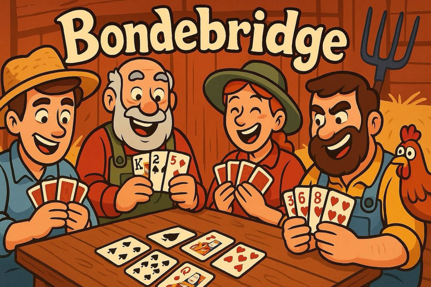 Illustrasjon til Bondebridge: Om spillet