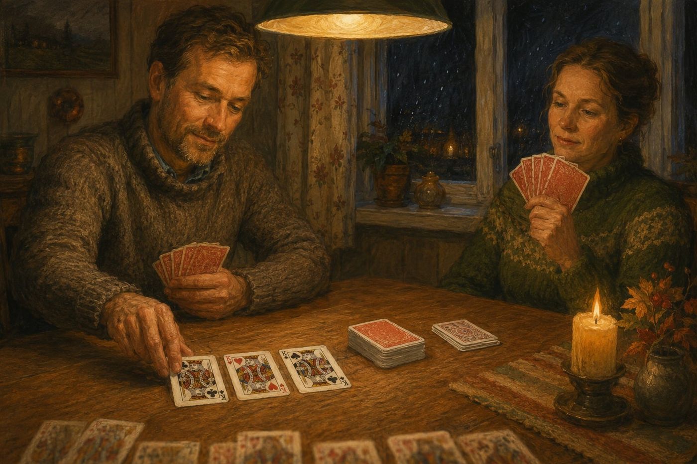 Illustrasjon til Canasta: Generelt om spillet