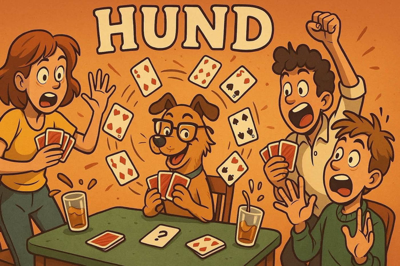 Illustrasjon til Hund: Om spillet