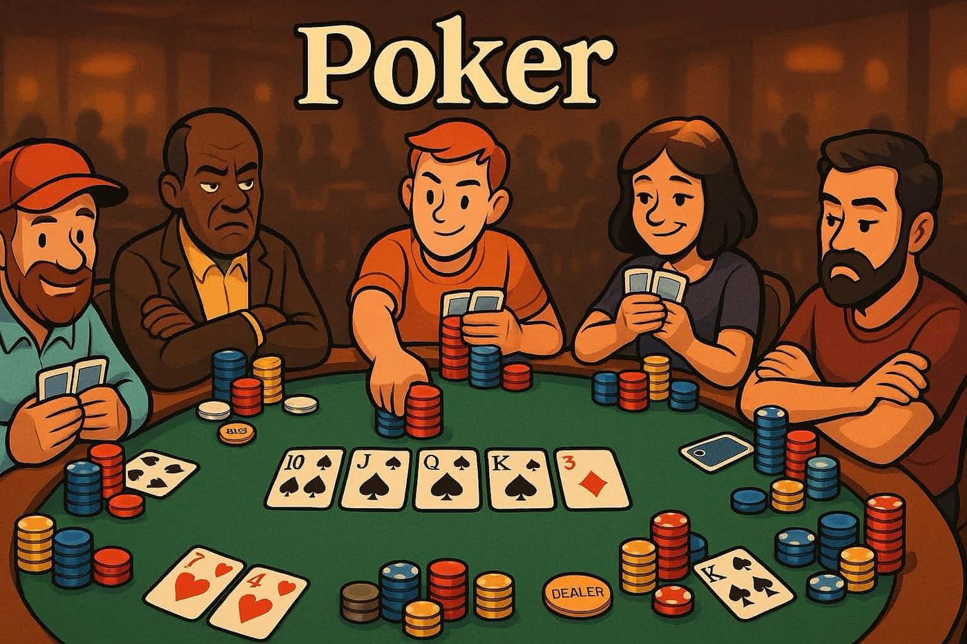 Illustrasjon til Poker: Om spillet