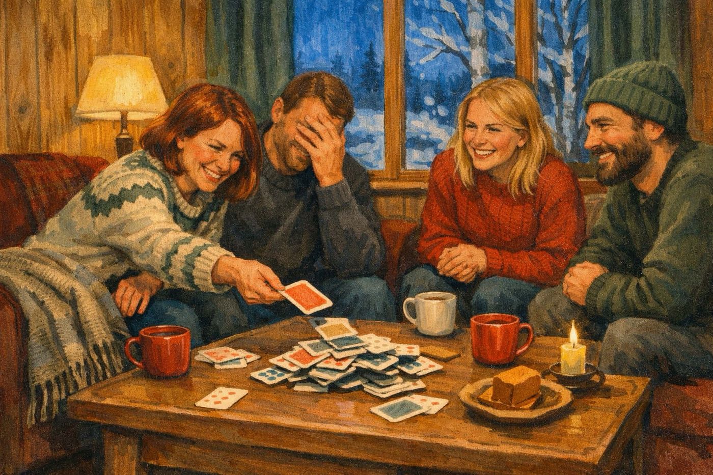 Bli kvitt kortene dine først